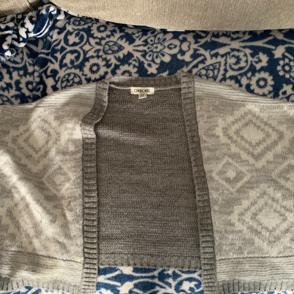 Girls Small Cherokee Cropped Sweater